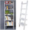 Vertical MDF Oblique Solid Wooden Home Bookshelf 0.12CBM